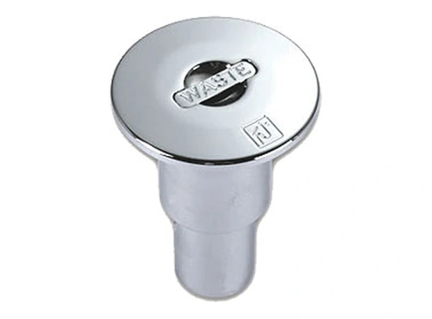 Dekksforskruing 1½" (38mm) WC Forkrommet - ISO 8099-1